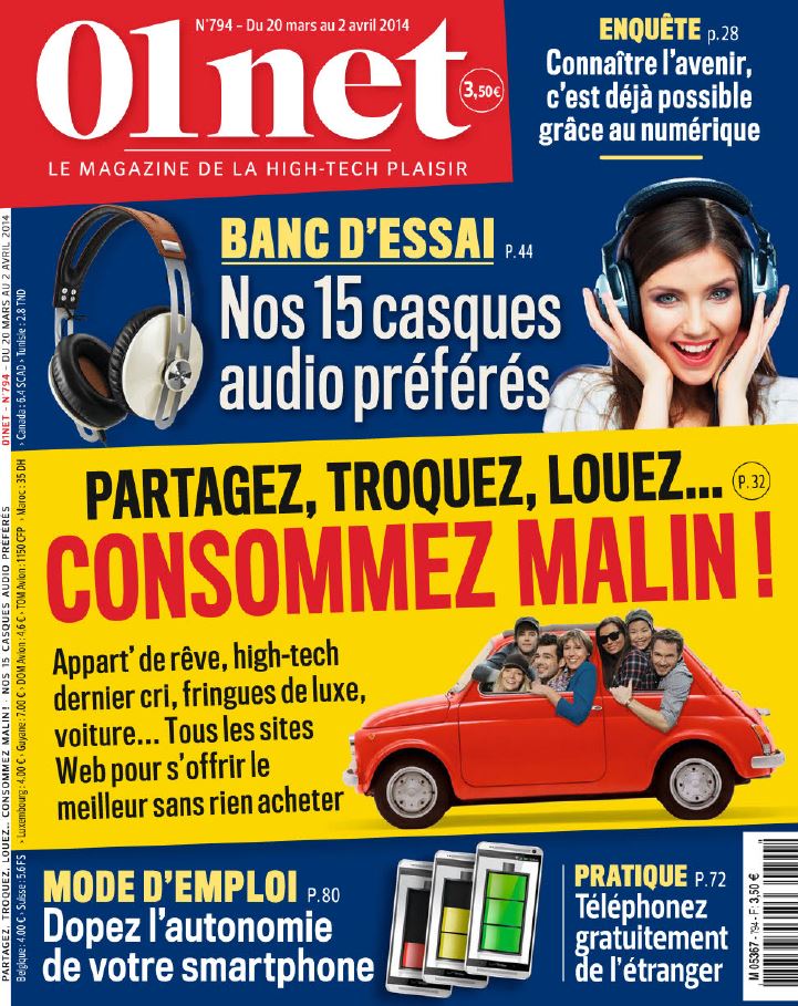 01net N°794 - 20 Mars au 2 Avril 2014 PDF