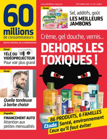 60 millions de consommateurs N° 561 septembre 2020