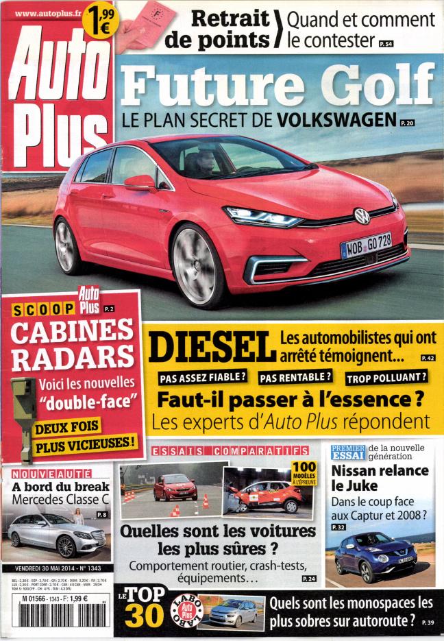 Auto Plus N°1343 30 Mai 2014