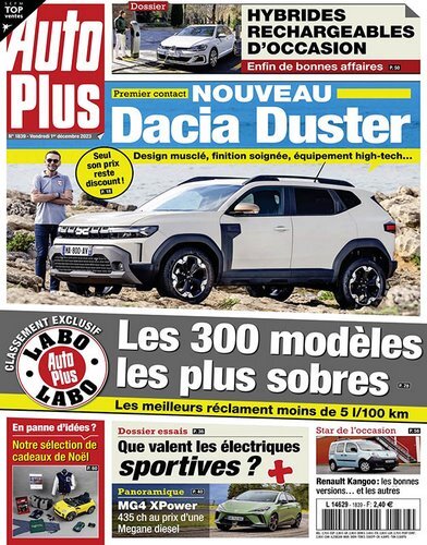 Auto Plus - N° 1839 du 01.12.2023