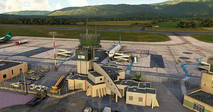 BMW – LFKF Figari–Sud Corse Airport v1.3.0 (PC)