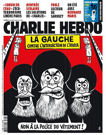 Charlie Hebdo N°1623 du Mercredi 30 Aoue?t 2023