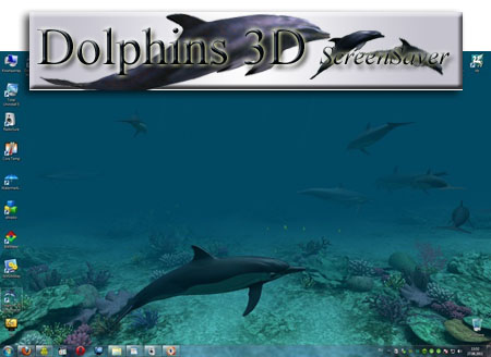 dolphins 3d screensaver code
