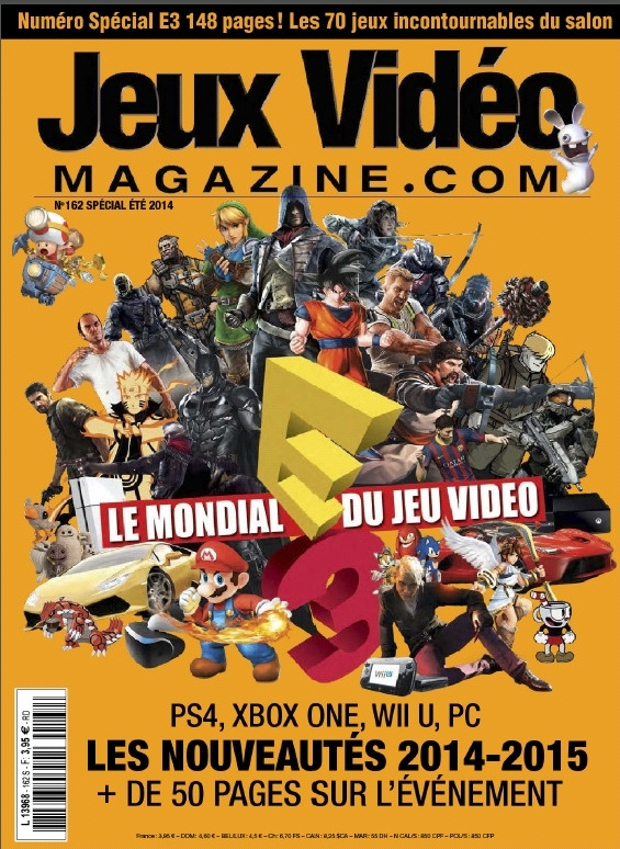 Jeux Video Magazine N162 - Special Ete 2014