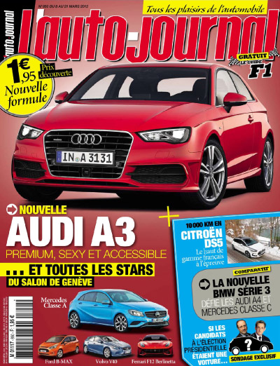 L'Auto Journal N° 850 - 8 au 21 Mars 2012