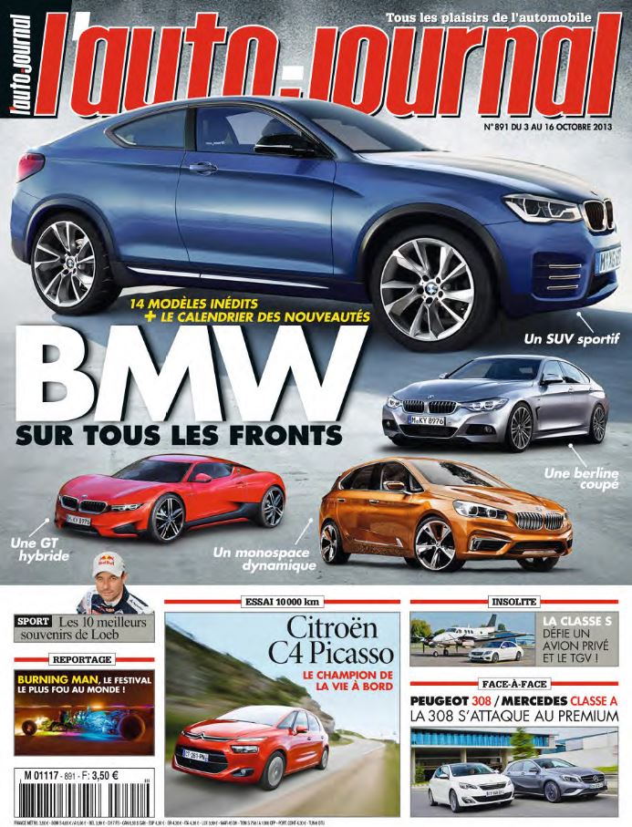 L'Auto Journal N°891 du 3 au 16 Octobre 2013 -PDF-