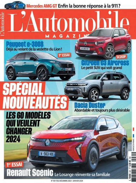 L'Automobile Magazine - Décembre 2023 - Janvier 2024