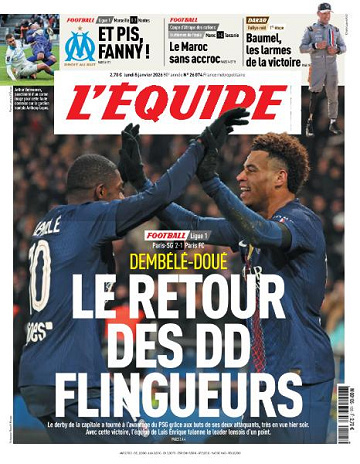 L'equipe du 05 Janvier FRENCH PDF 2026