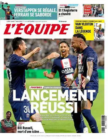 L'equipe du 1er Août 2022