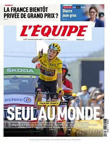 L'equipe du 22 Juillet 2022