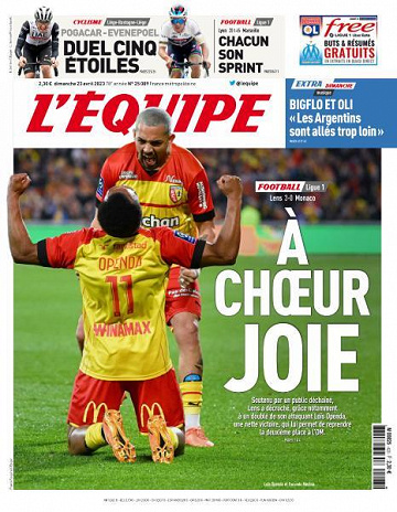 L'equipe du 23 Avril 2023