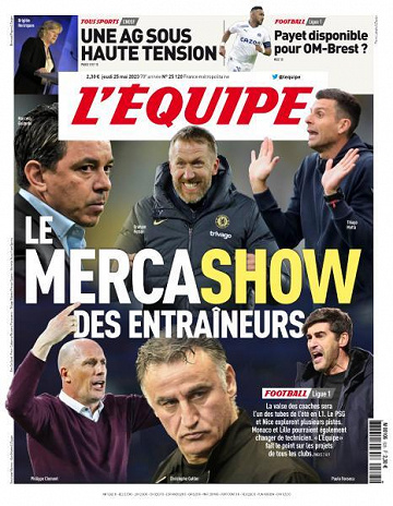 L'equipe du 25 Mai 2023