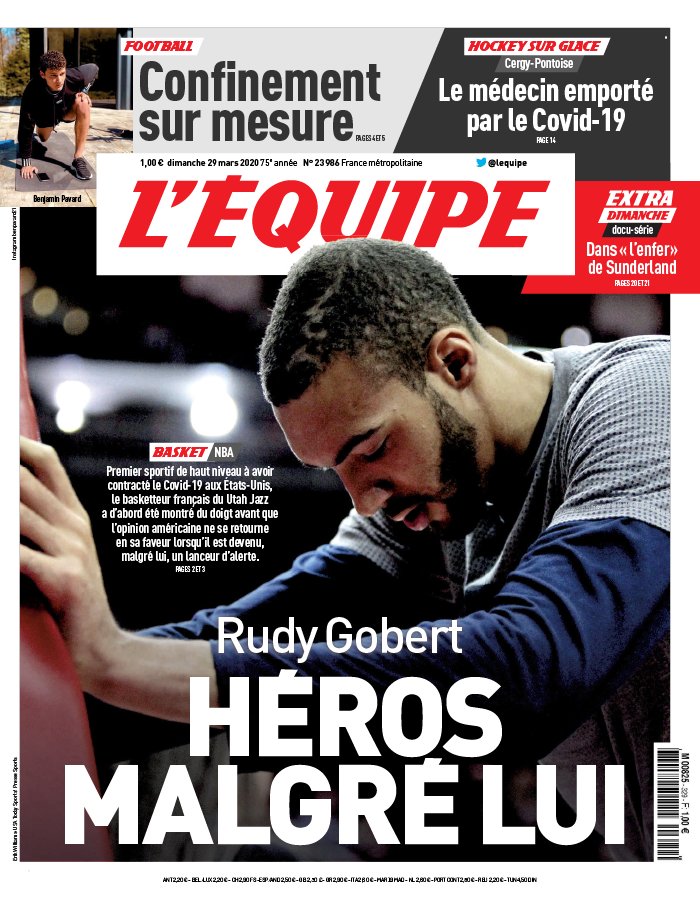 L’equipe du 29 Mars 2020