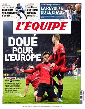 L'equipe du 7 Octobre 2022