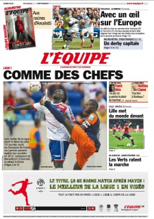 L' Equipe du Samedi 1er Décembre 2012