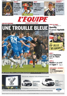 L'equipe Edition du 24 Avril 2012