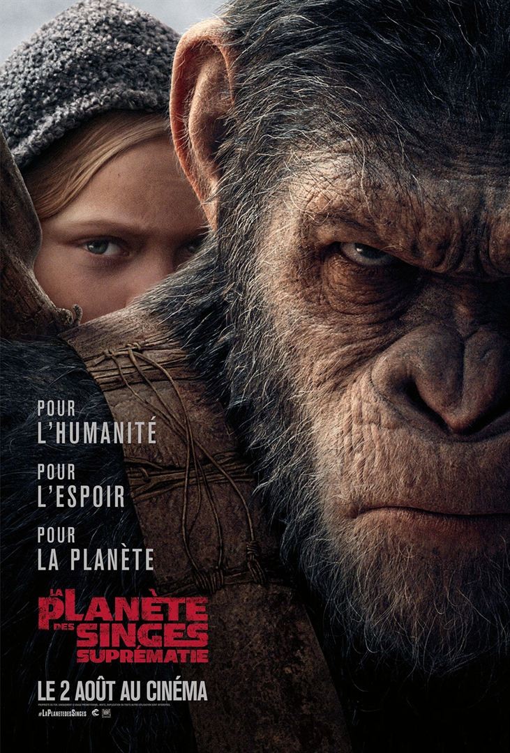 La Planète des Singes - Suprématie FRENCH DVDRiP 2017