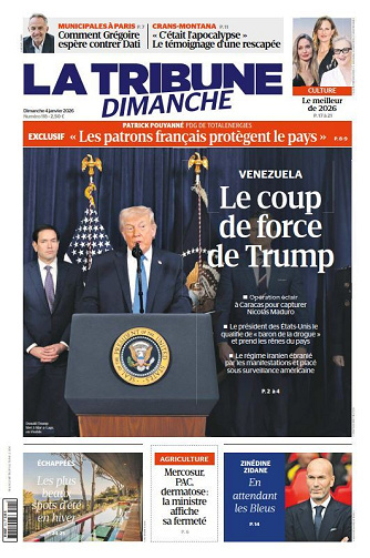 La Tribune Dimanche du 4 Janvier FRENCH PDF 2026