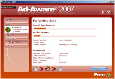 Lavasoft Ad-Aware 2008 Pro 7 1 0 8