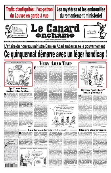 Le Canard Enchaîné - 25 Mai 2022