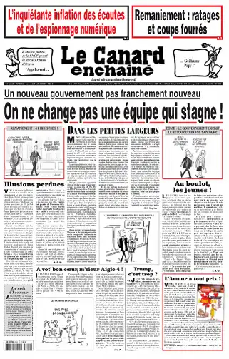 Le Canard Enchaîné du Mercredi 06 Juillet 2022