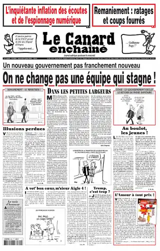 Le Canard Enchaîné du Mercredi 20 Juillet 2022