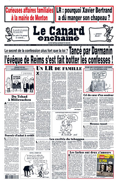 Le Canard enchaîné - 13 Octobre 2021