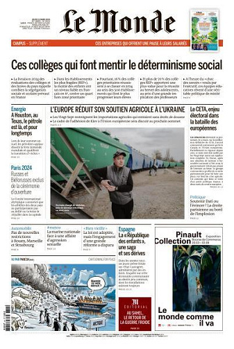 Le Monde du 21 Mars FRENCH PDF 2024