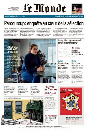 Le Monde du 24 Mai 2023