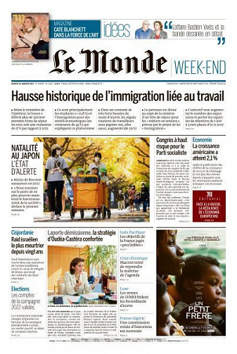 Le Monde + Le Monde Magazine du 28 Janvier 2023