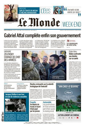 Le Monde + Magazine du 10 Fevrier 2024