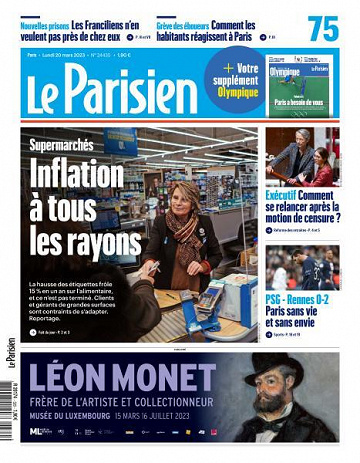 Le Parisien - 20 Mars 2023