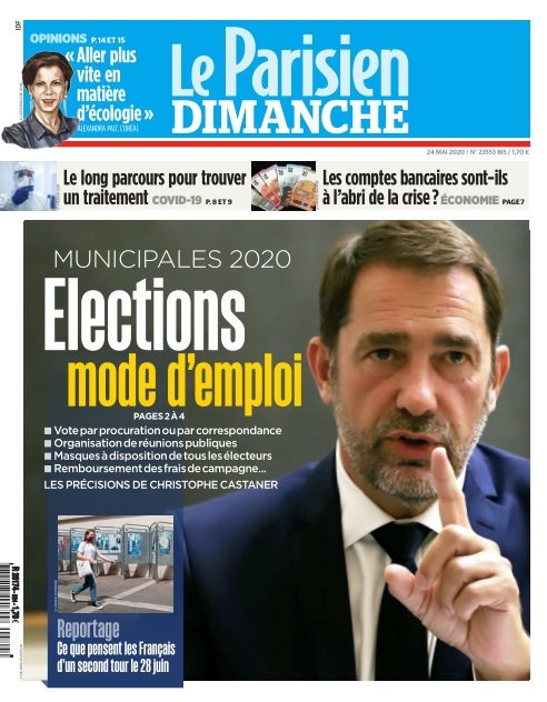 Le Parisien 24 Mai 2020