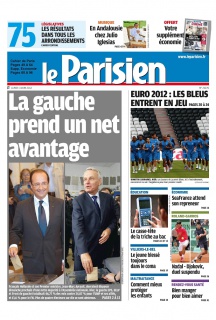 Le Parisien + Cahier de Paris et Supp. Economie du 11 Juin 2012