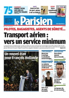 Le Parisien+ Cahier Paris et Supp.Eco. du 23 Janvier 2012