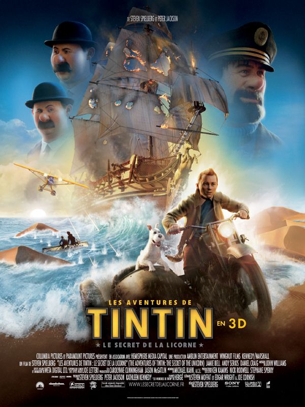 Les Aventures de Tintin : Le Secret de la Licorne FRENCH HDLight 1080p 2011