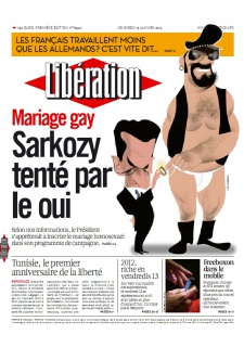 Libération edition du 13 Janvier 2012