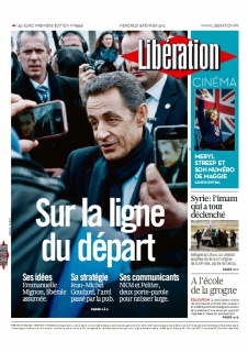 Libération edition du 15 Fevrier 2012