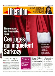 Libération edition du 19 Janvier 2012
