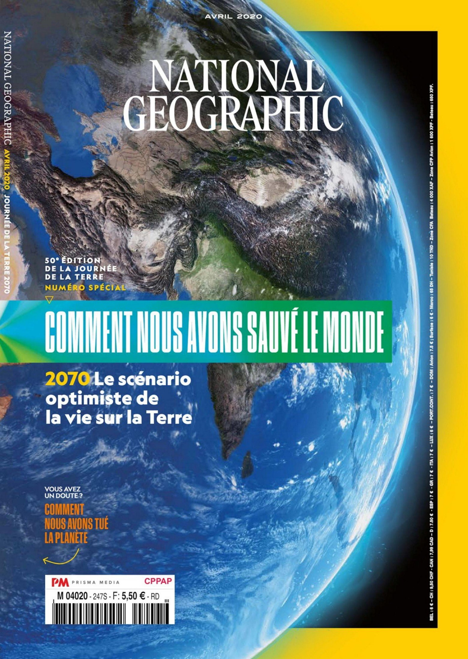 National Geographic n° 247 - Avril 2020