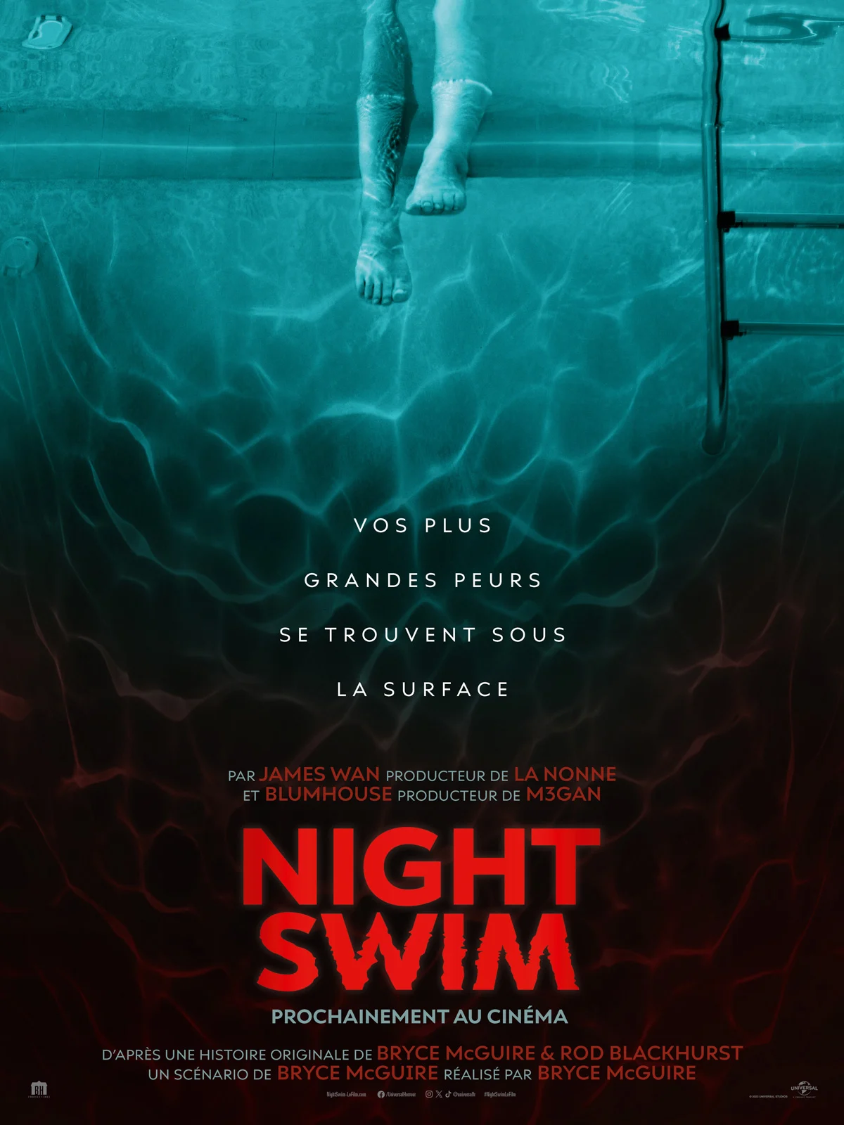 Night Swim FRENCH HDCAM MD 720p 2024