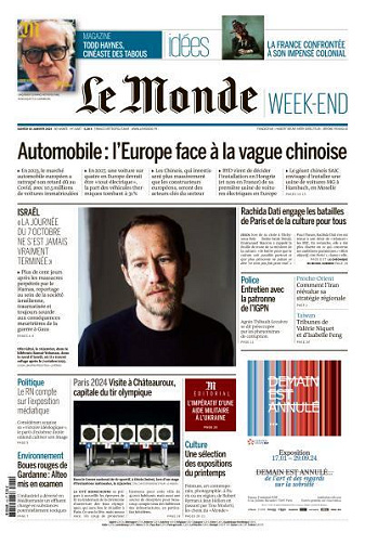 Pack Le Monde + M le Magazine du Monde - 20 Janvier 2024