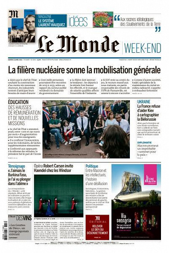 Pack Le Monde + M le Magazine du Monde - 22 Avril 2023