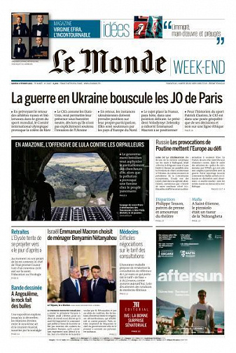 Pack Le Monde + M le Magazine du Monde - 4 février 2023