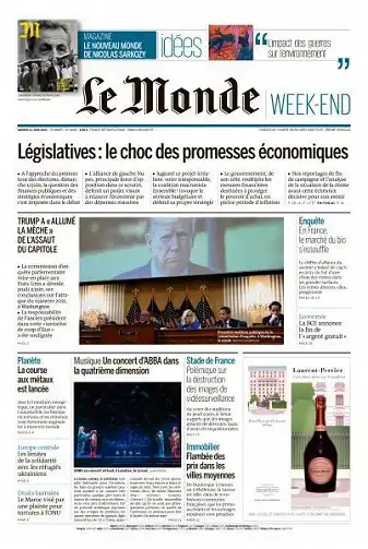 Pack Le Monde + Magazine du 11 Juin 2022