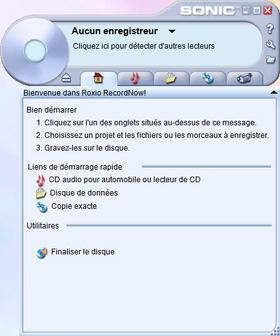 Recordnow v. 7.3 Gravure