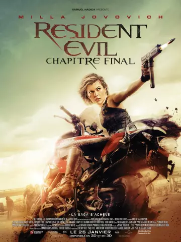 Resident Evil : Chapitre Final TRUEFRENCH HDLight 1080p 2016