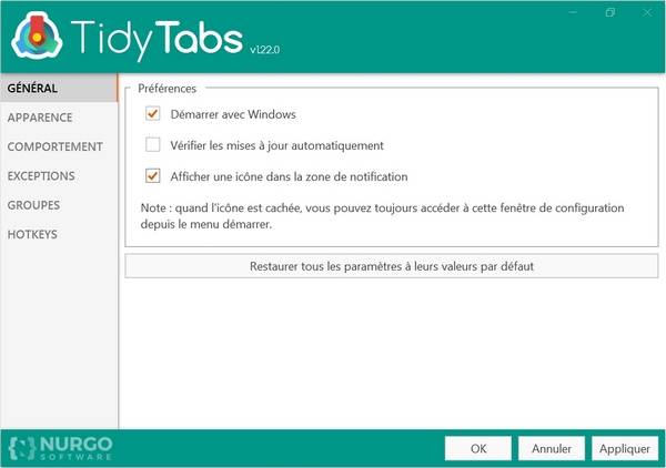 TidyTabs Pro 1.22 Win x64 Multi PrÃ©activÃ©