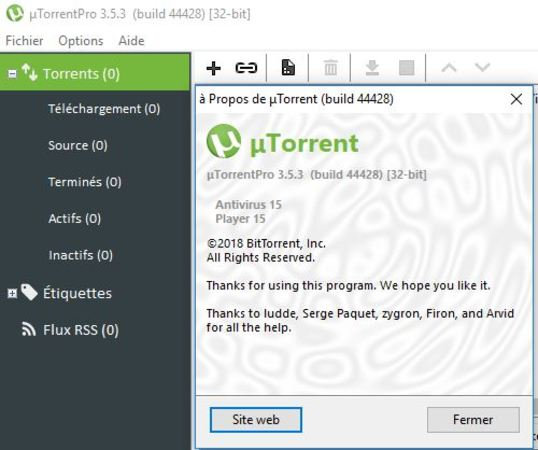 uTorrent Pro 3.5.3.44428 - pré-activé (Windows)