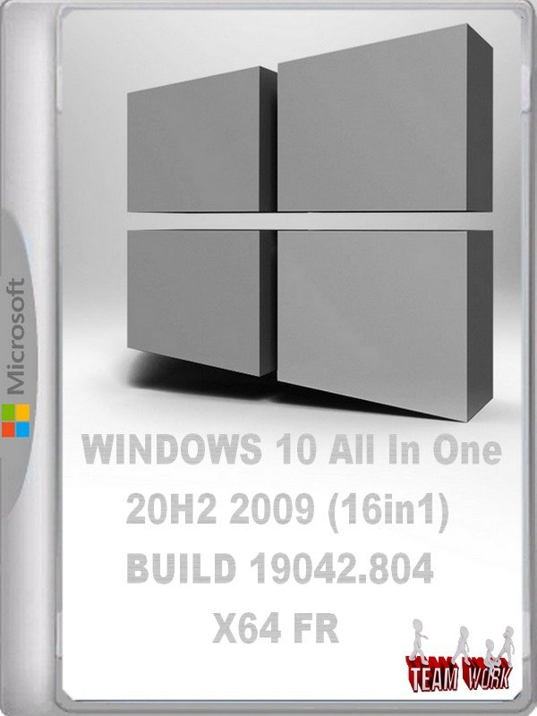 WINDOWS 10 All In One 20H2 2009 (16in1) BUILD 19042.804 X64